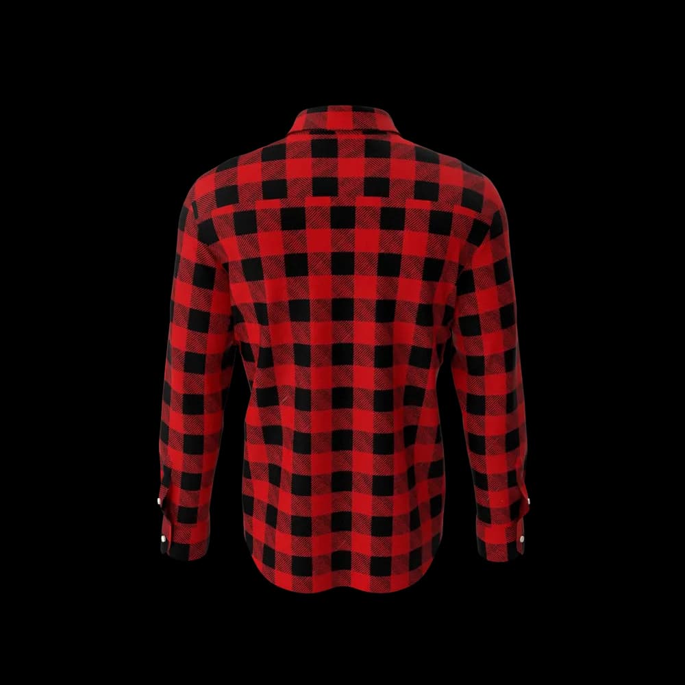 Man Plaid Shirt image 3