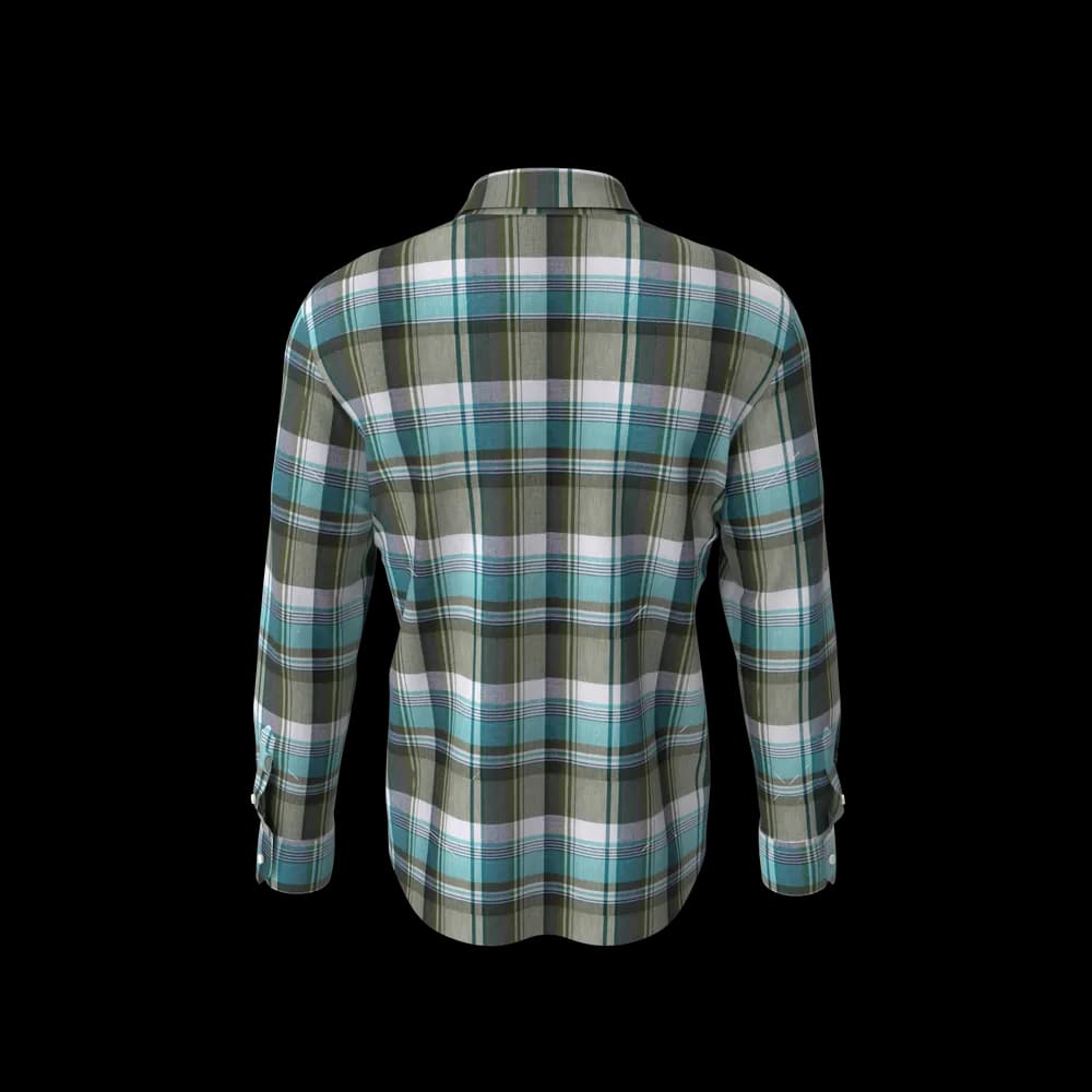 Men Check Shirt image 3