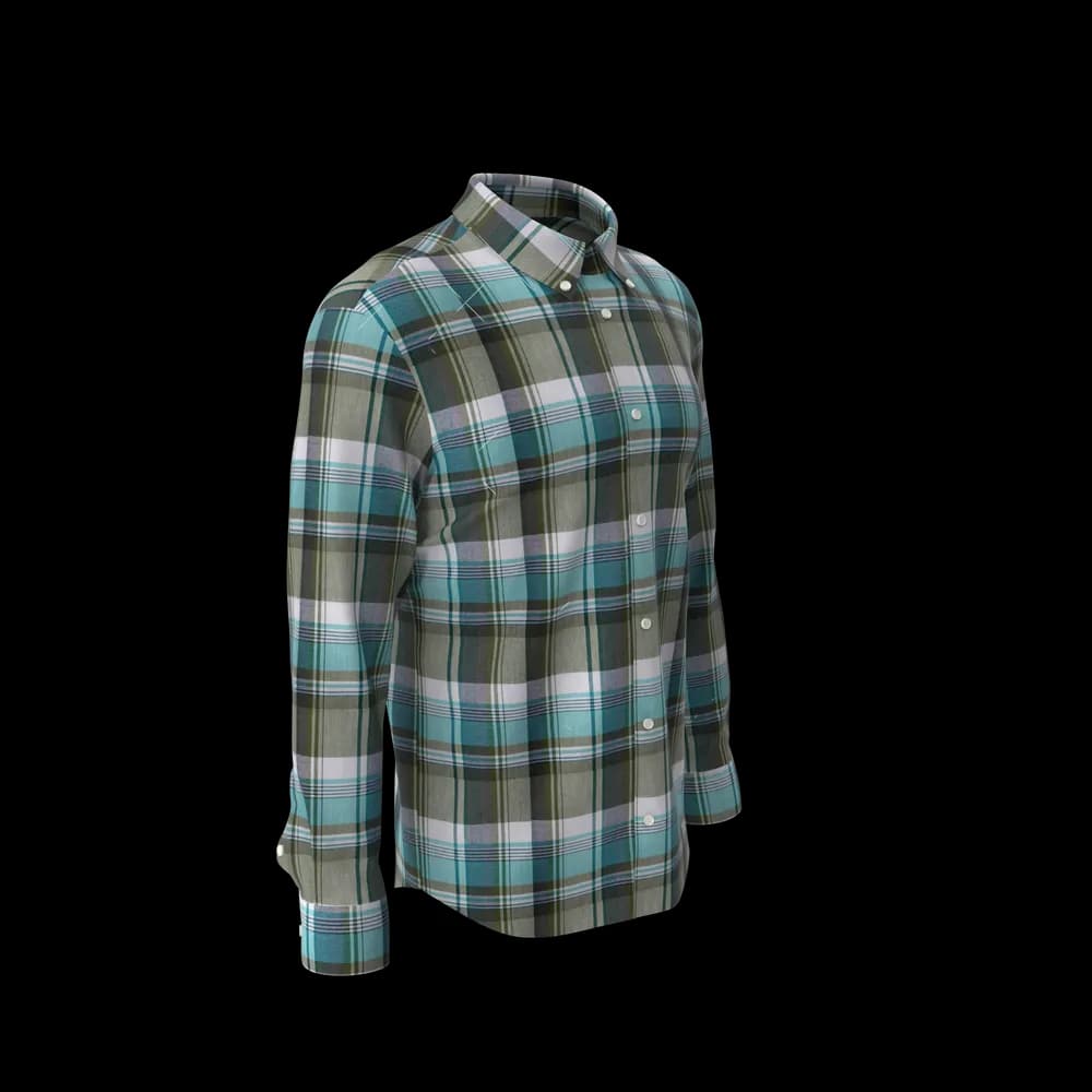 Men Check Shirt image 4