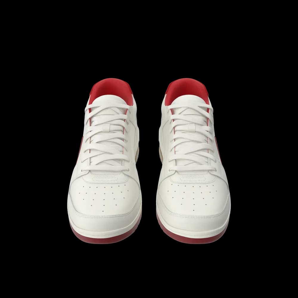 Sports Sneakers Off White & Red image 3