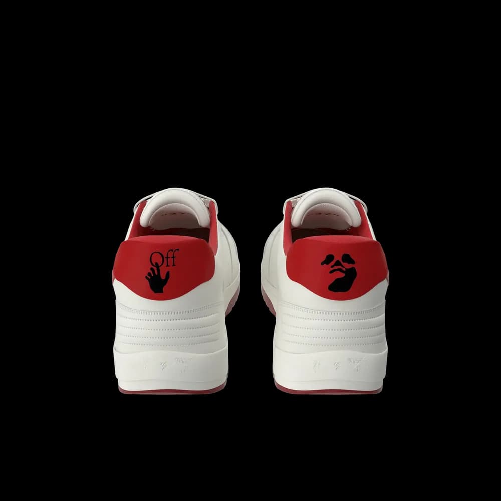 Sports Sneakers Off White & Red image 4