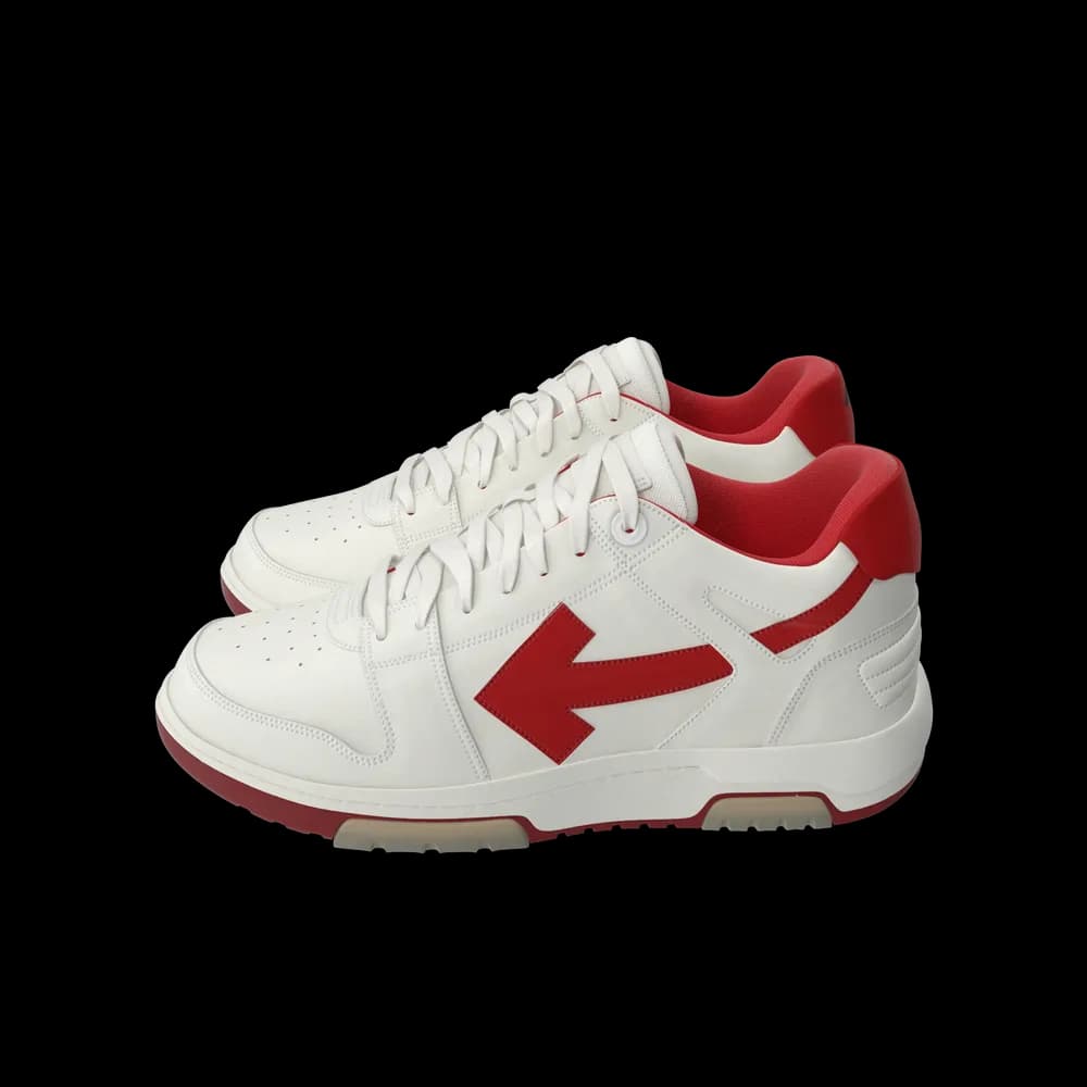 Sports Sneakers Off White Red image 2