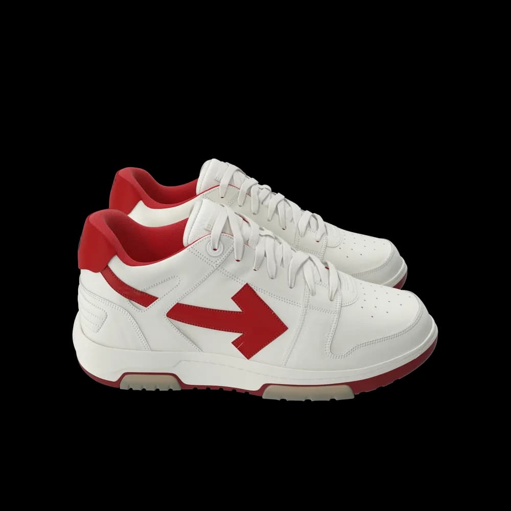 Sports Sneakers Off White Red image 4