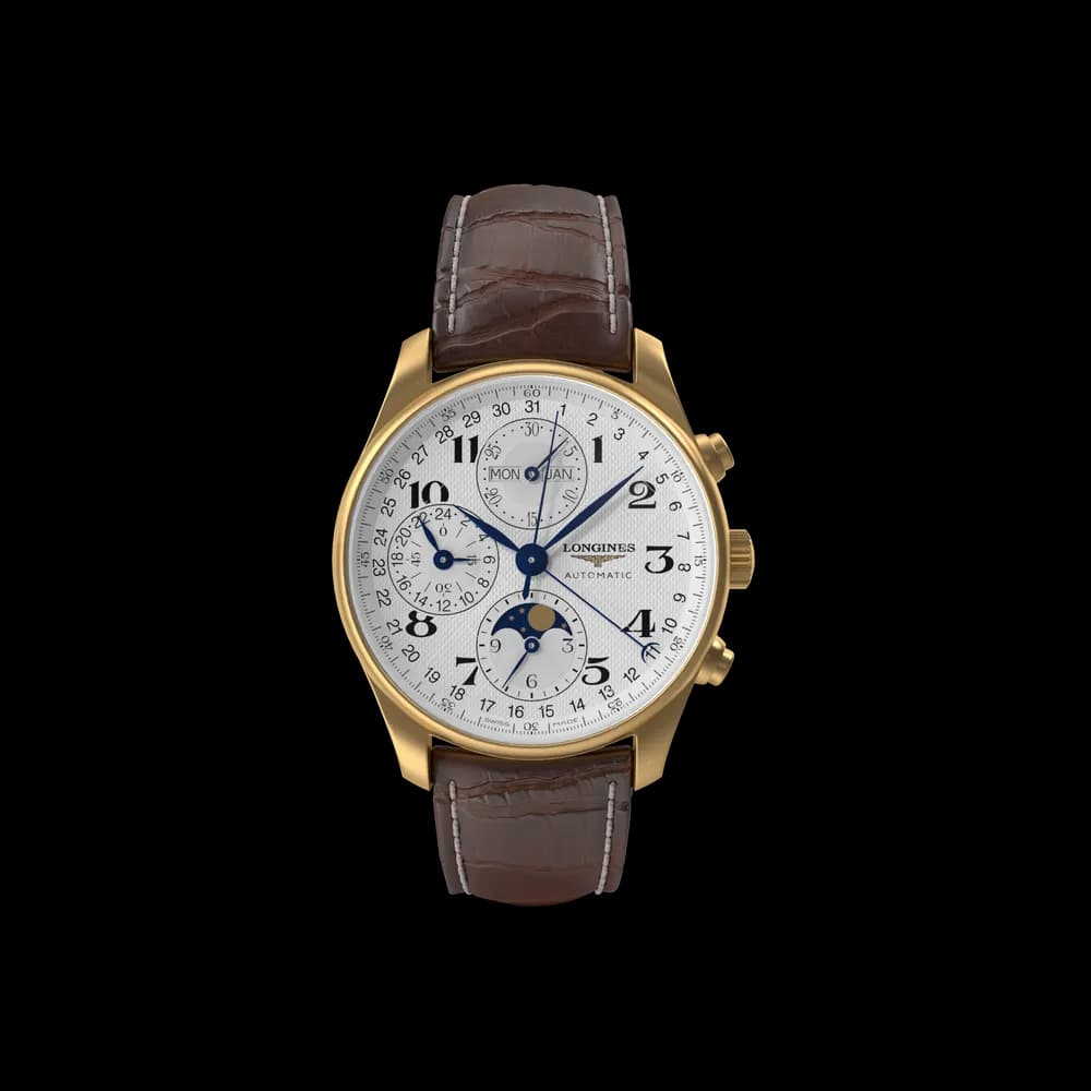 Brown Leather Belt Watch image 1