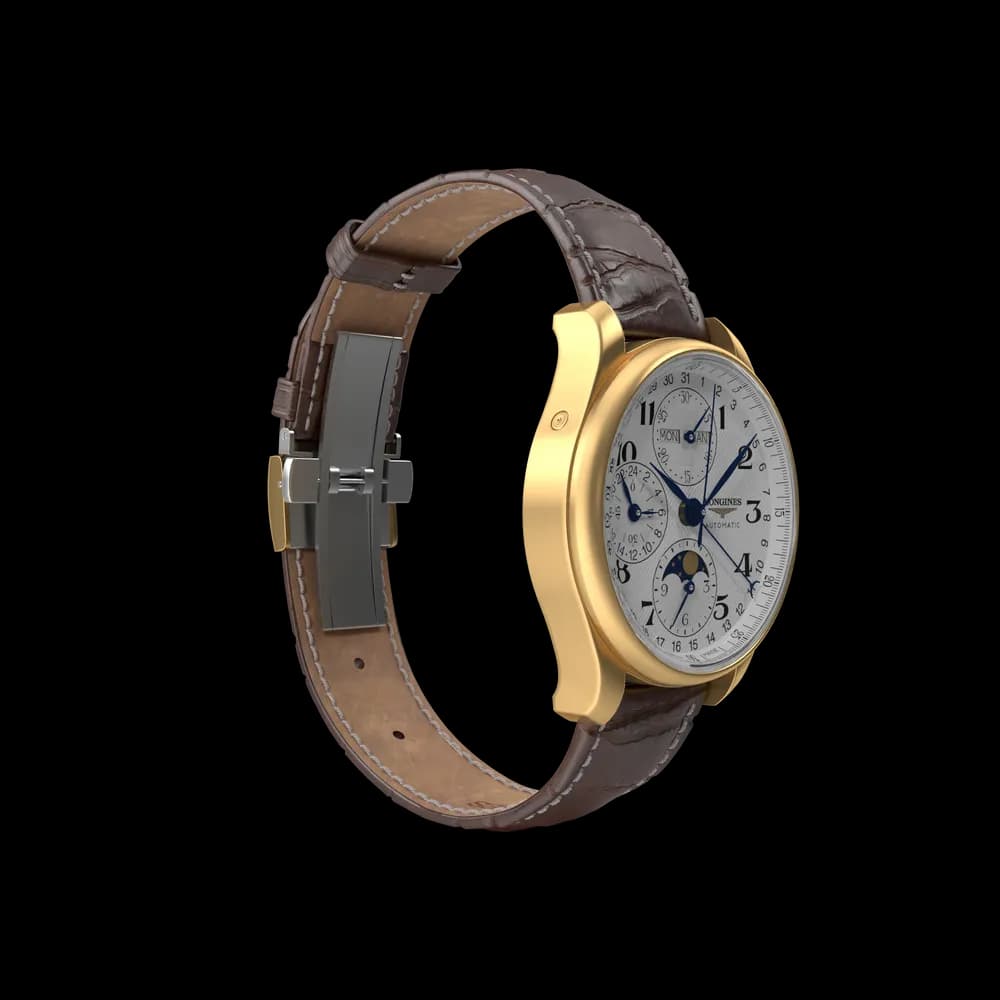 Brown Leather Belt Watch image 3
