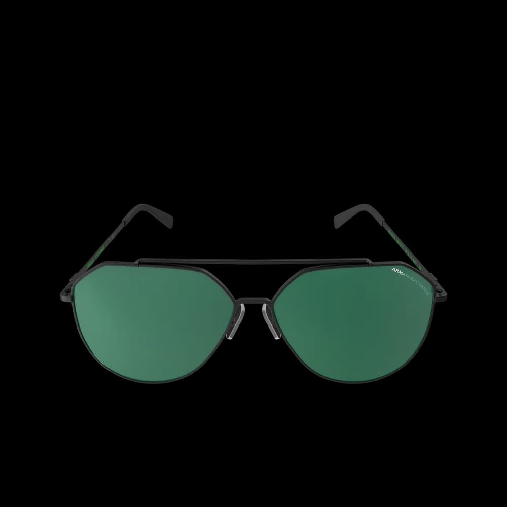 Green and Black Glasses image 1